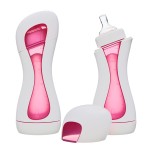 Iiamo go white and pink бебешко шише 